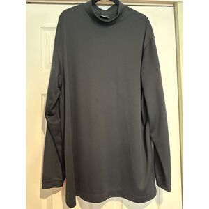 Nike Golf Black Mock Neck Long Sleeve Shirt